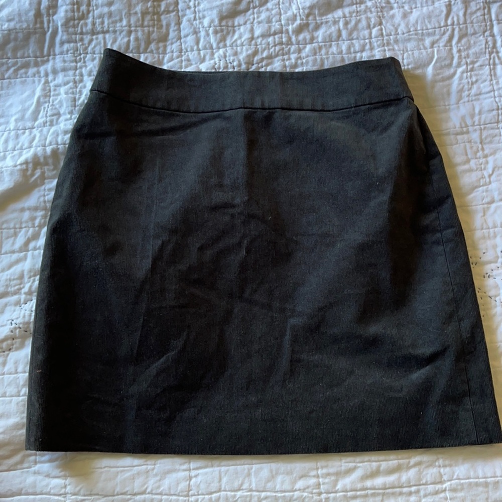 NWOT Banana Republic Mini Skirt Black/Charcoal 0P